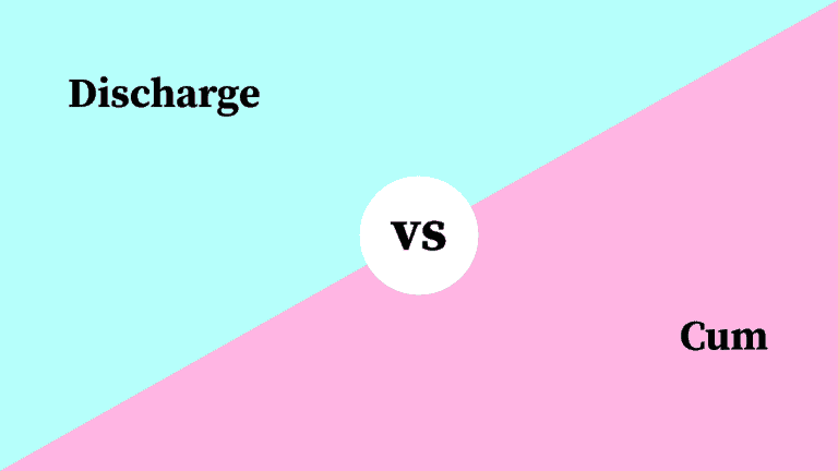 Differences Between Discharge and Cum